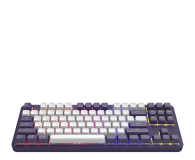 DARK PROJECT ALU87A Violet/White G3MS Mech RGB - 1301393 - zdjęcie 2